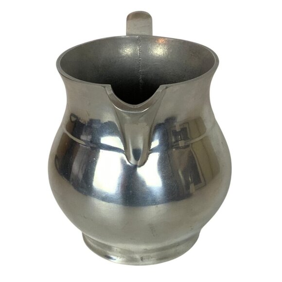 Wilton Armetale Plough Tavern Glossy Pewter Water Pitcher 48 oz Made in USA - Picture 4 of 7